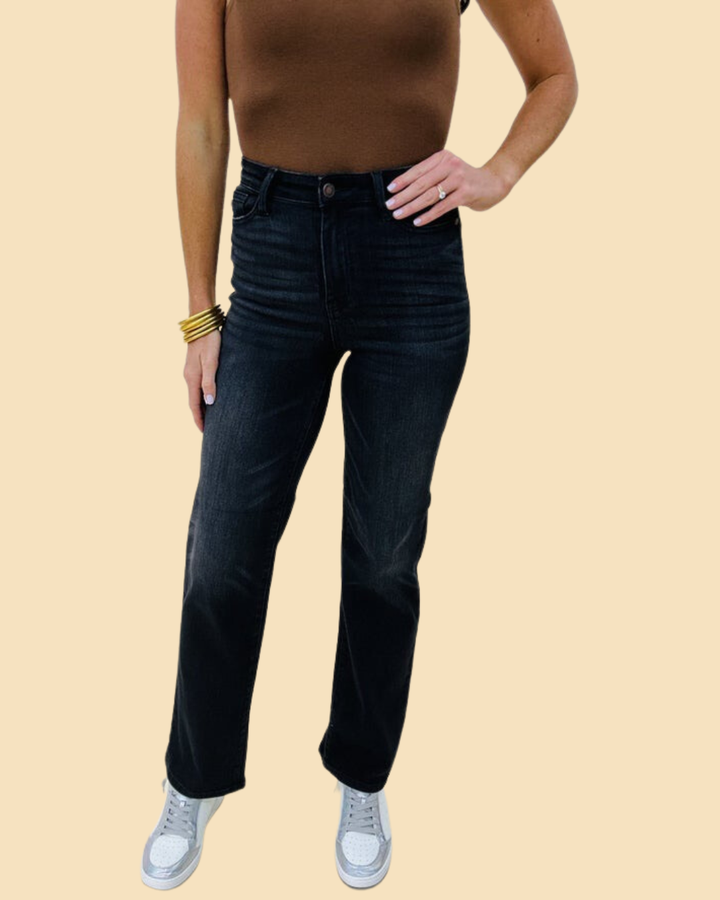 The Black Classic Straight Jeans/AS
