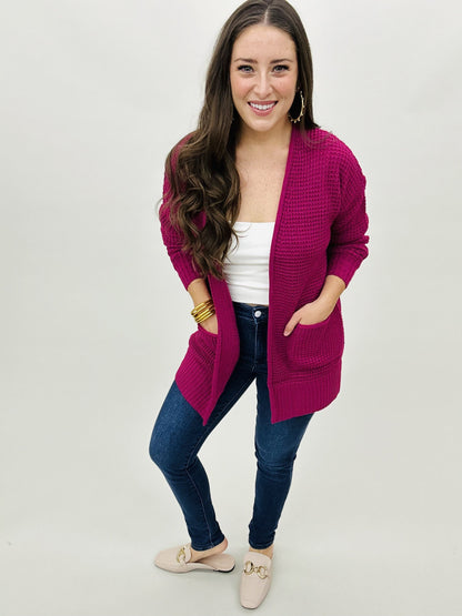 The STEAL Ultimate Waffle Cardigan