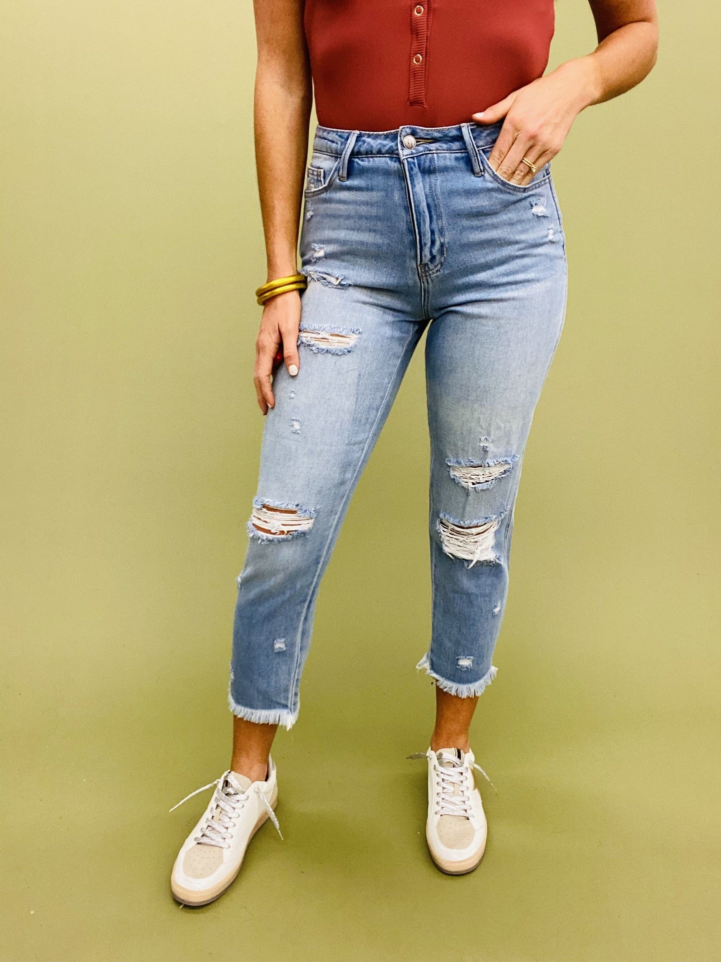 Jelly Relaxed Mom Jeans