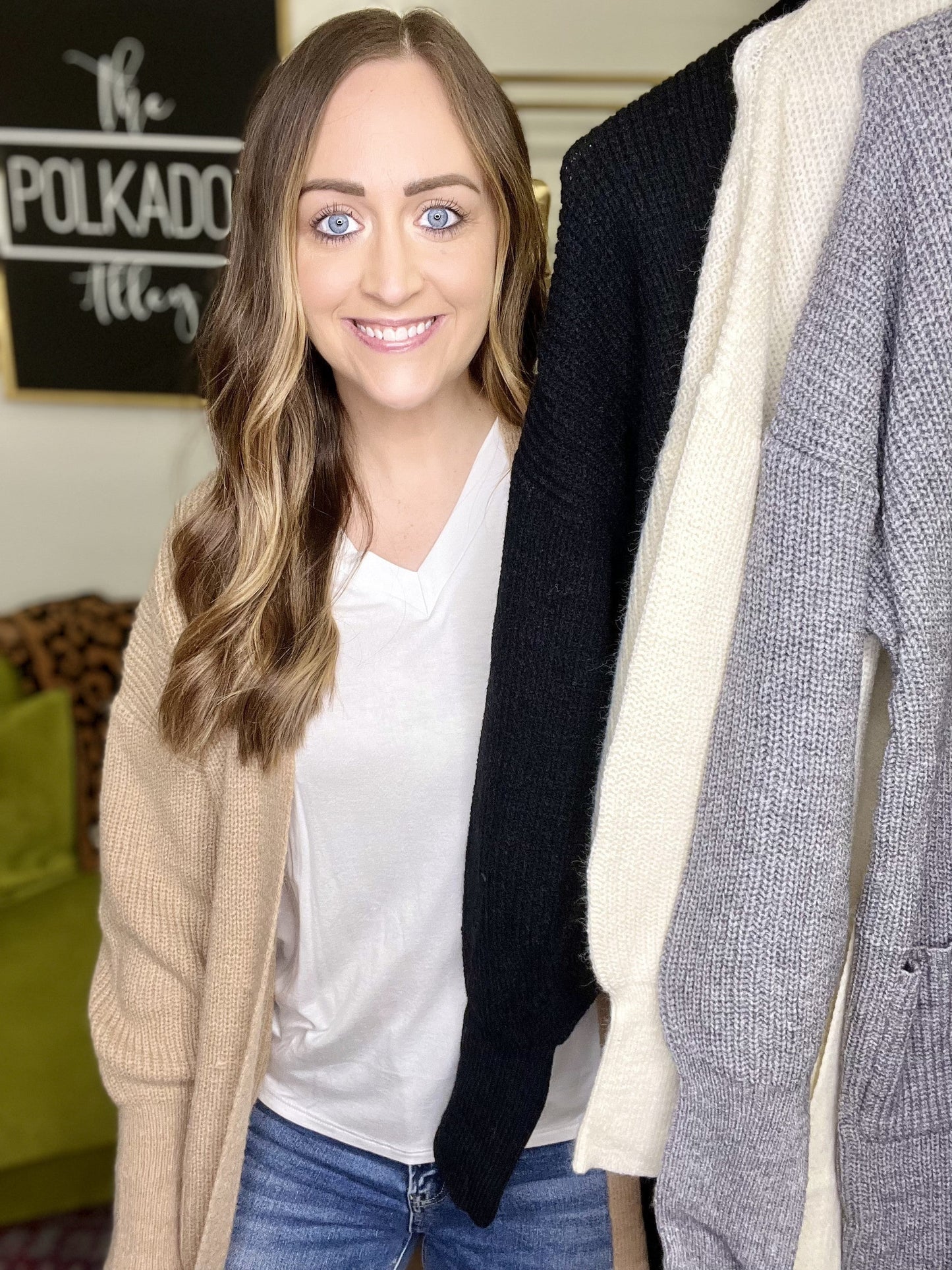 The Krue Cardigan-4 Colors