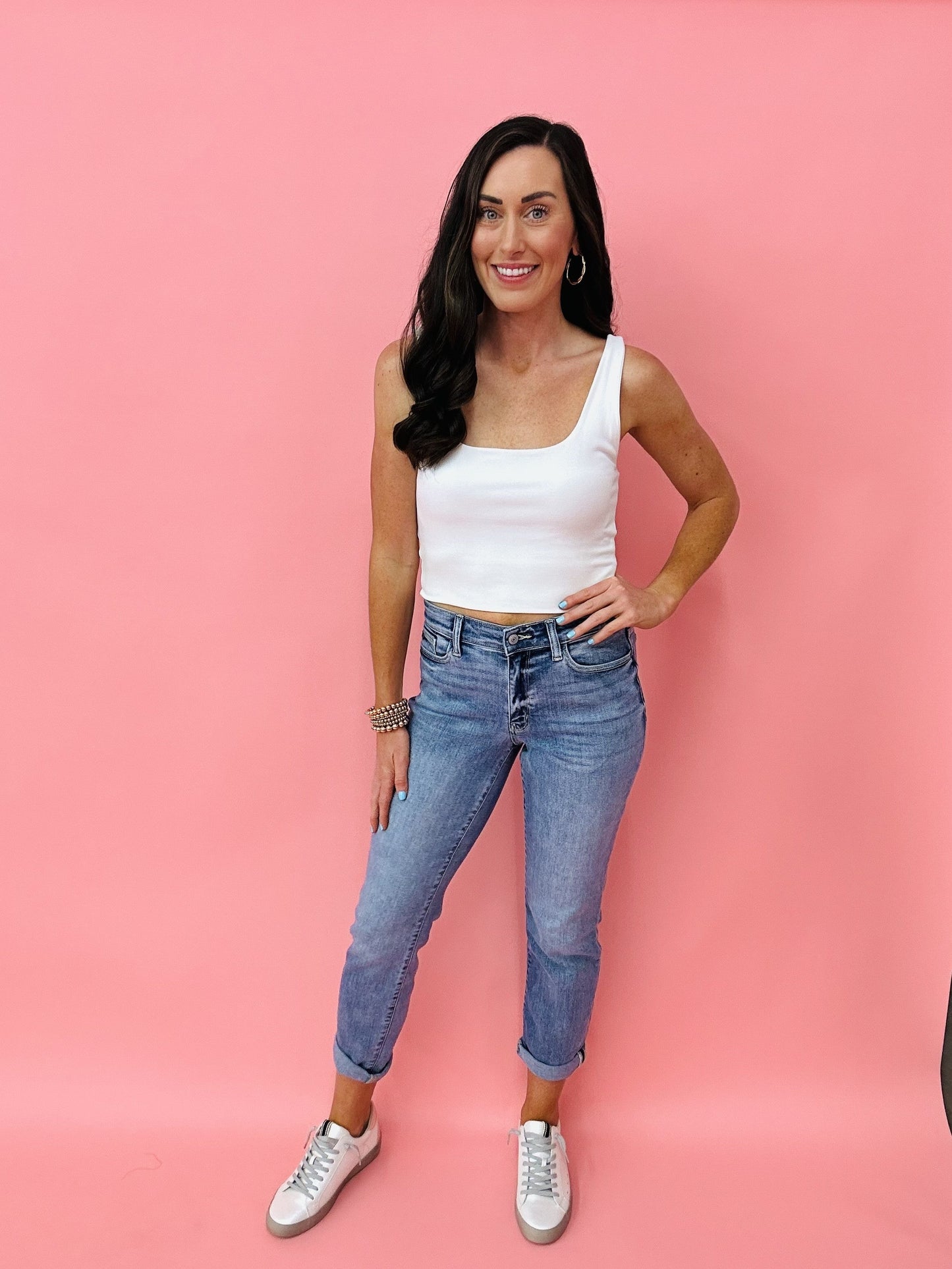 The Bleached Boyfriend Jeans