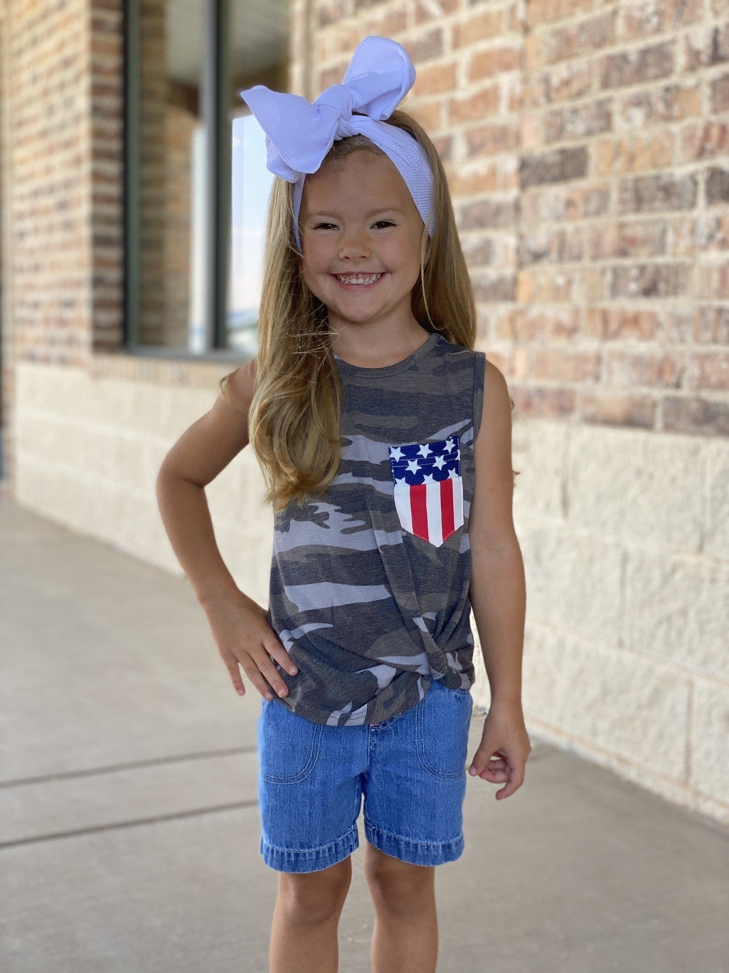 Mini Camo Flag Tank