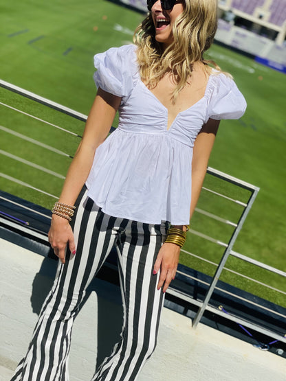 The Houston Top in White