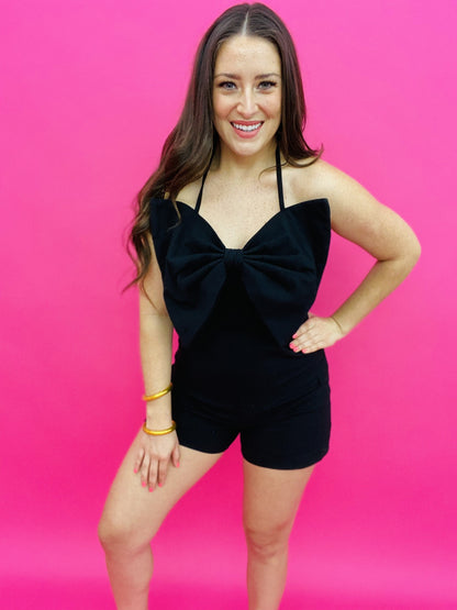 The Bow Romper - 3 Colors