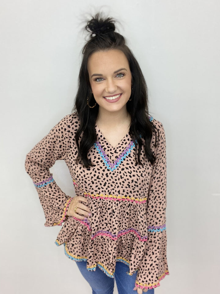 The Janie Top in Mocha-All Sizes