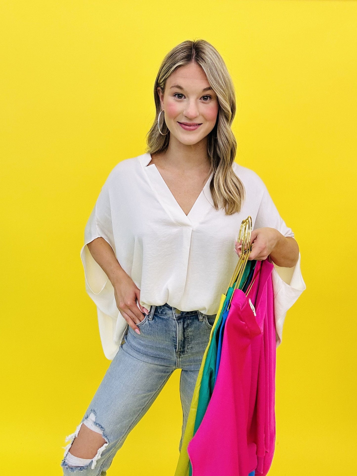 The Caftan Top in 7 Colors