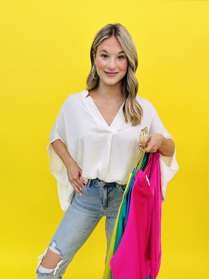 The Caftan Top in 7 Colors