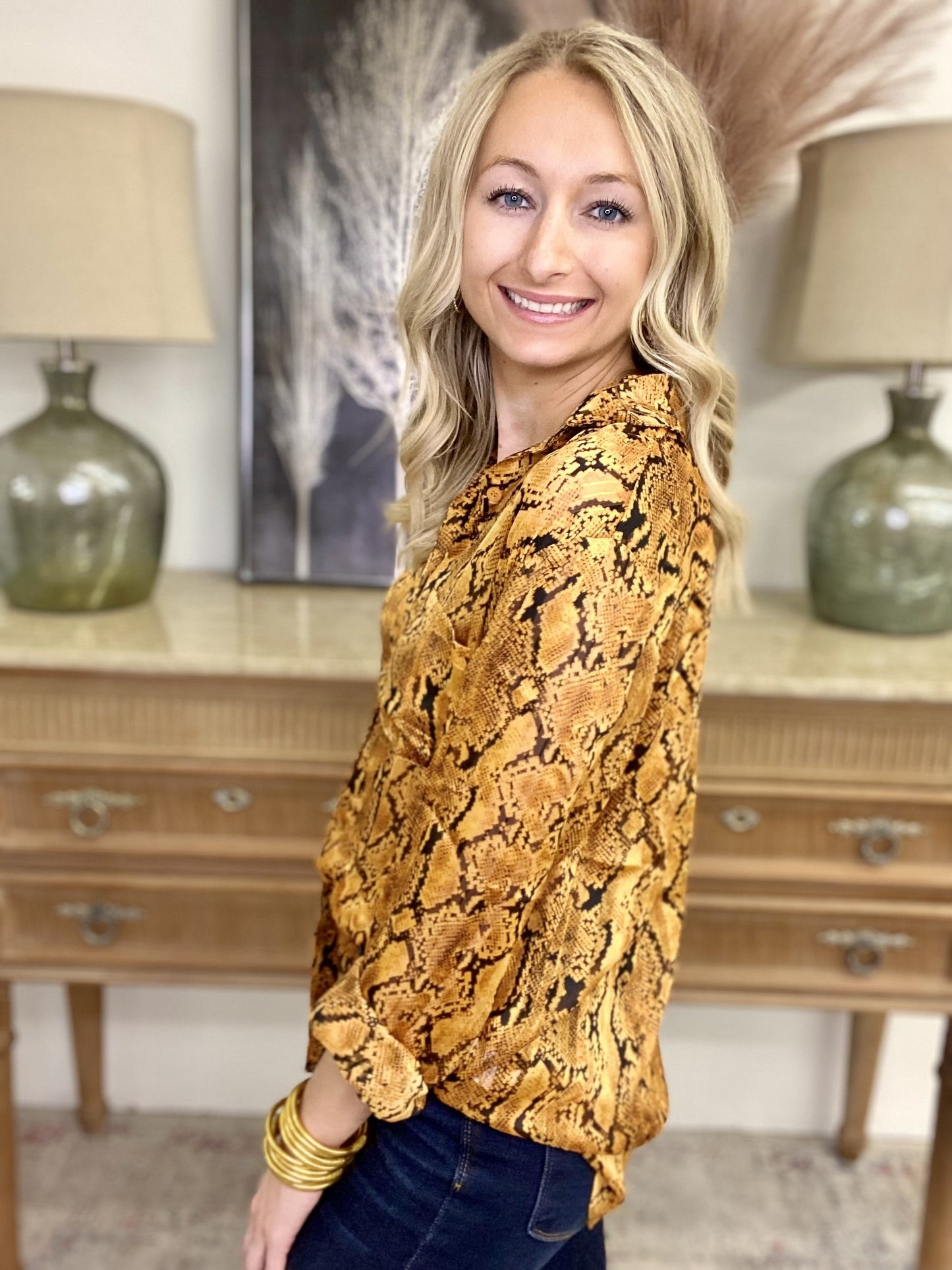 The Portia Snake Charmer Top