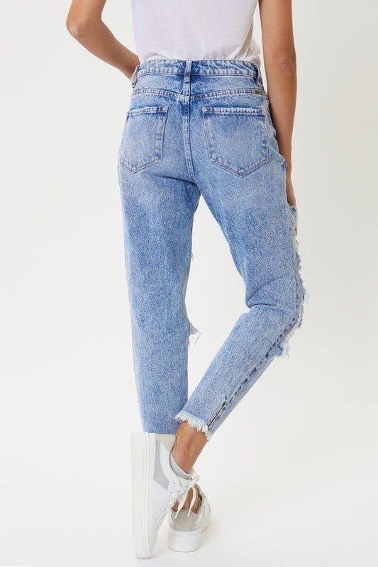 The Kelly High Rise Mom Jeans