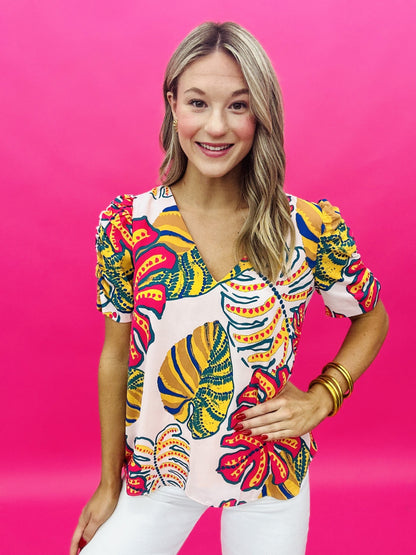 The St. Tropez Ruched Top