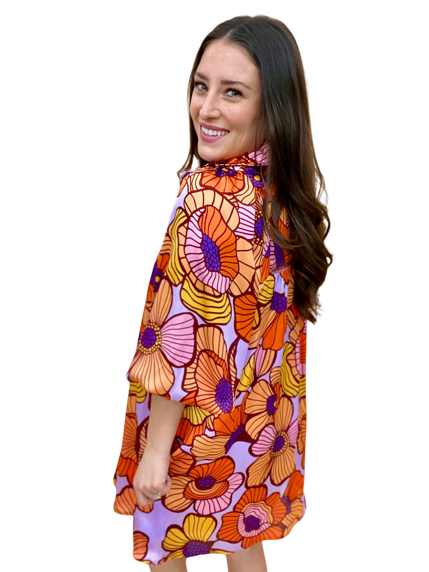 The Groovy Blooms Savannah Dress - AS