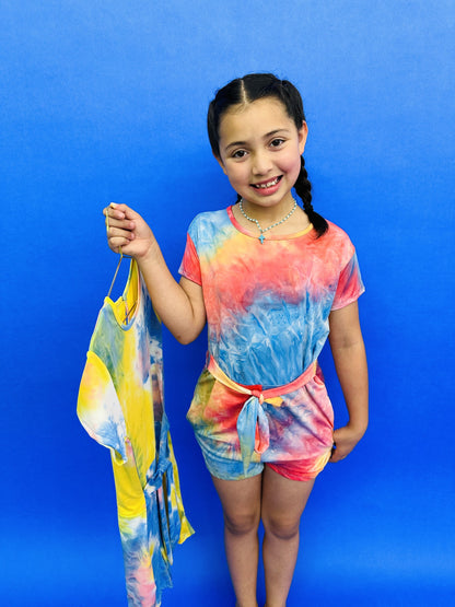 KIDS Dyed Romper in 2 Colors