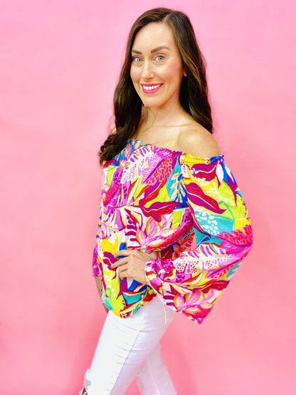 Tropical Bliss Top-2 Colors