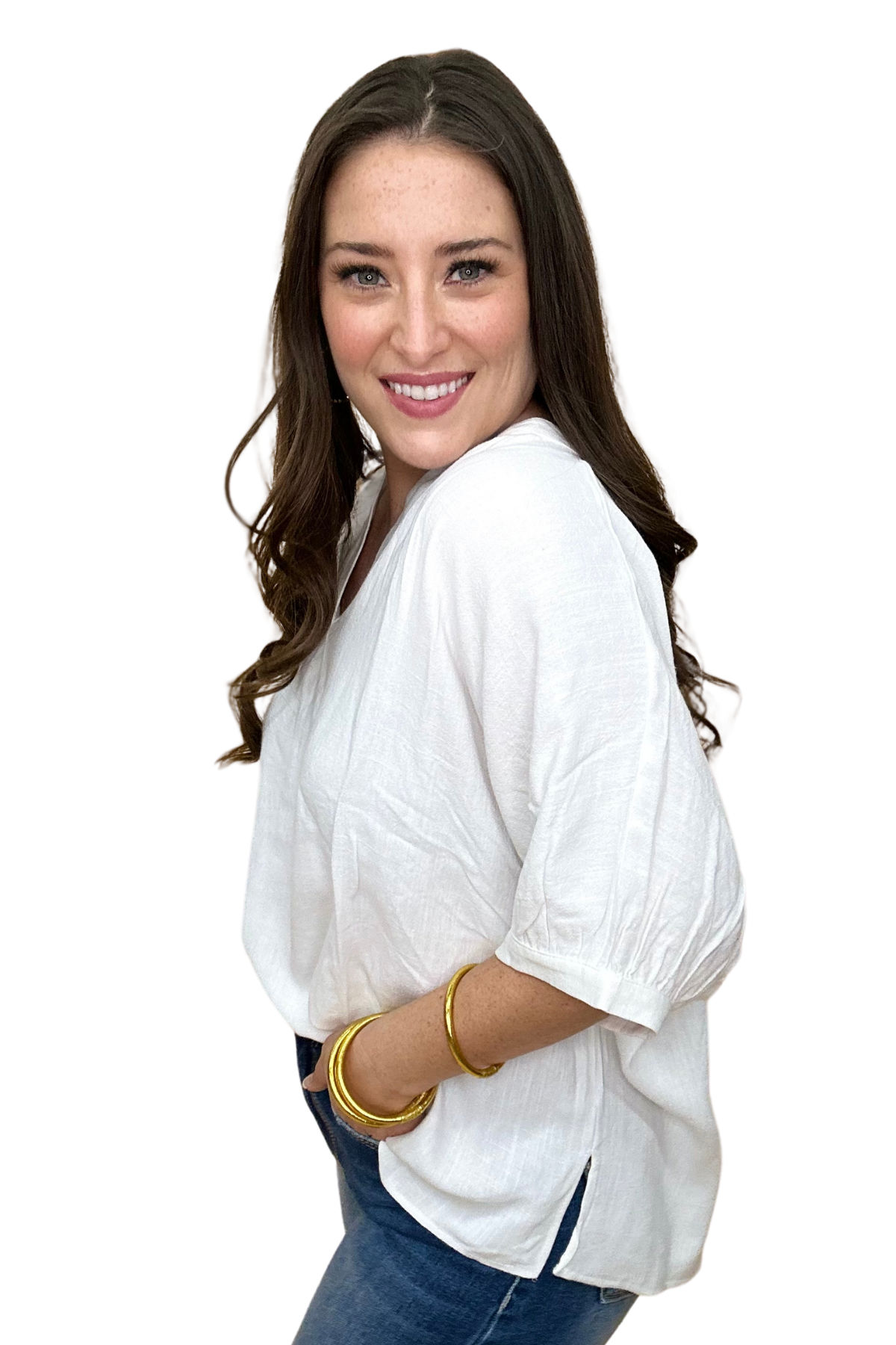 The Lush Linen Top in 3 Colors