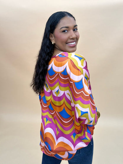 The Desert Dreams Poncho Top - AS