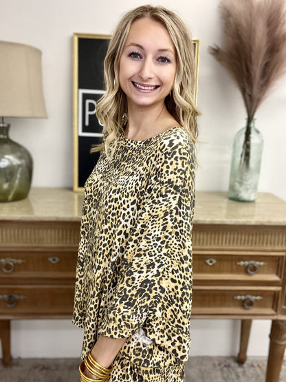 The Honey Leo Oversized Top