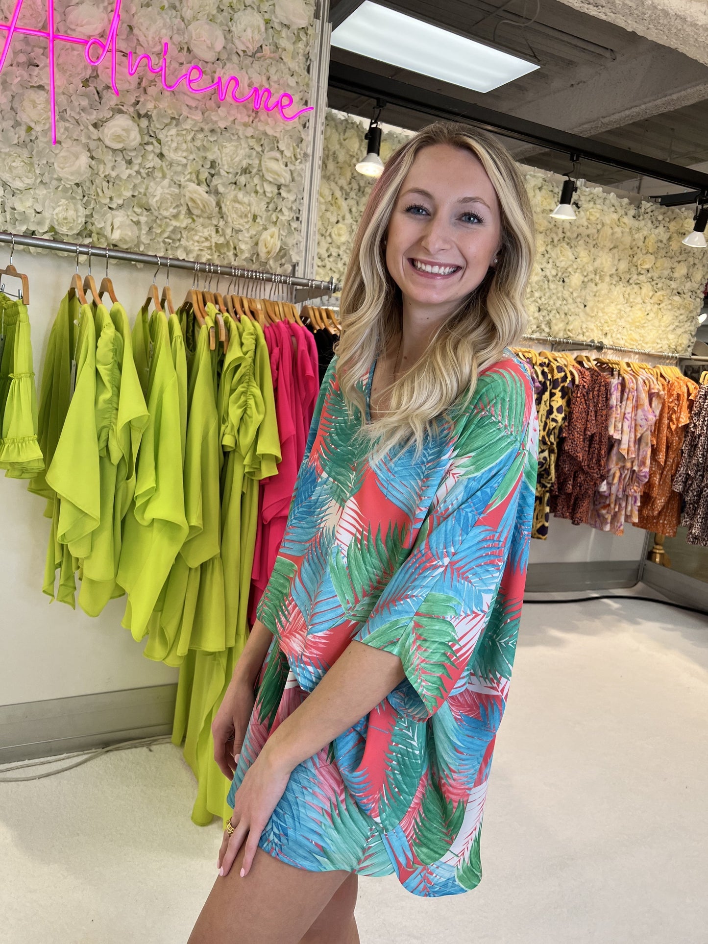 The Vacay Vibe Poncho Top