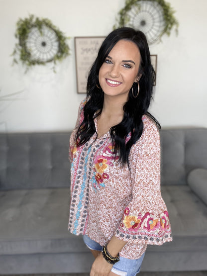The Rust Marigold Top in All Sizes