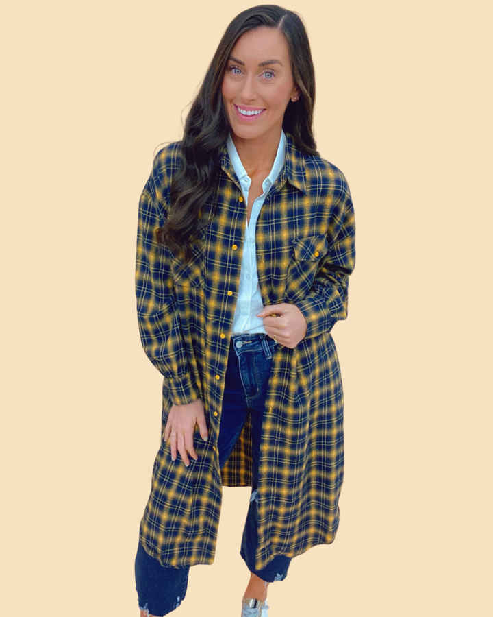 The Fieldhouse Duster Maxi in 3 Colors/AS