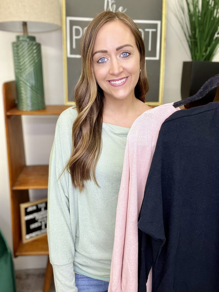 Ashley's Fall Knit Top in 4 Colors-All Sizes