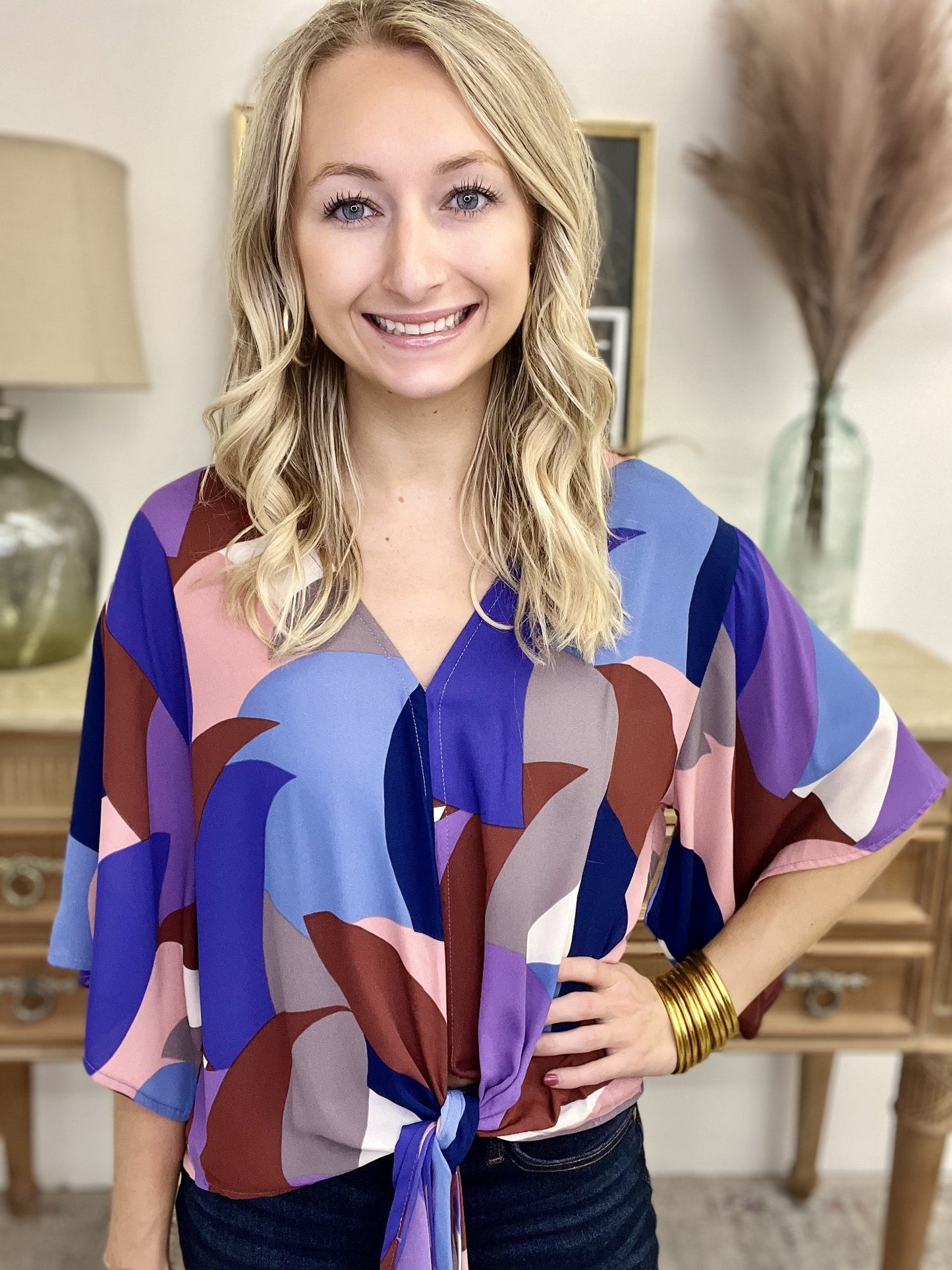 The Giving Light Tie Top - AS