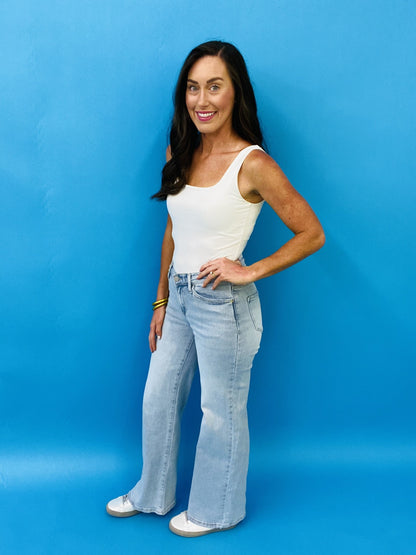 The Landri Wide Leg Jeans - AS