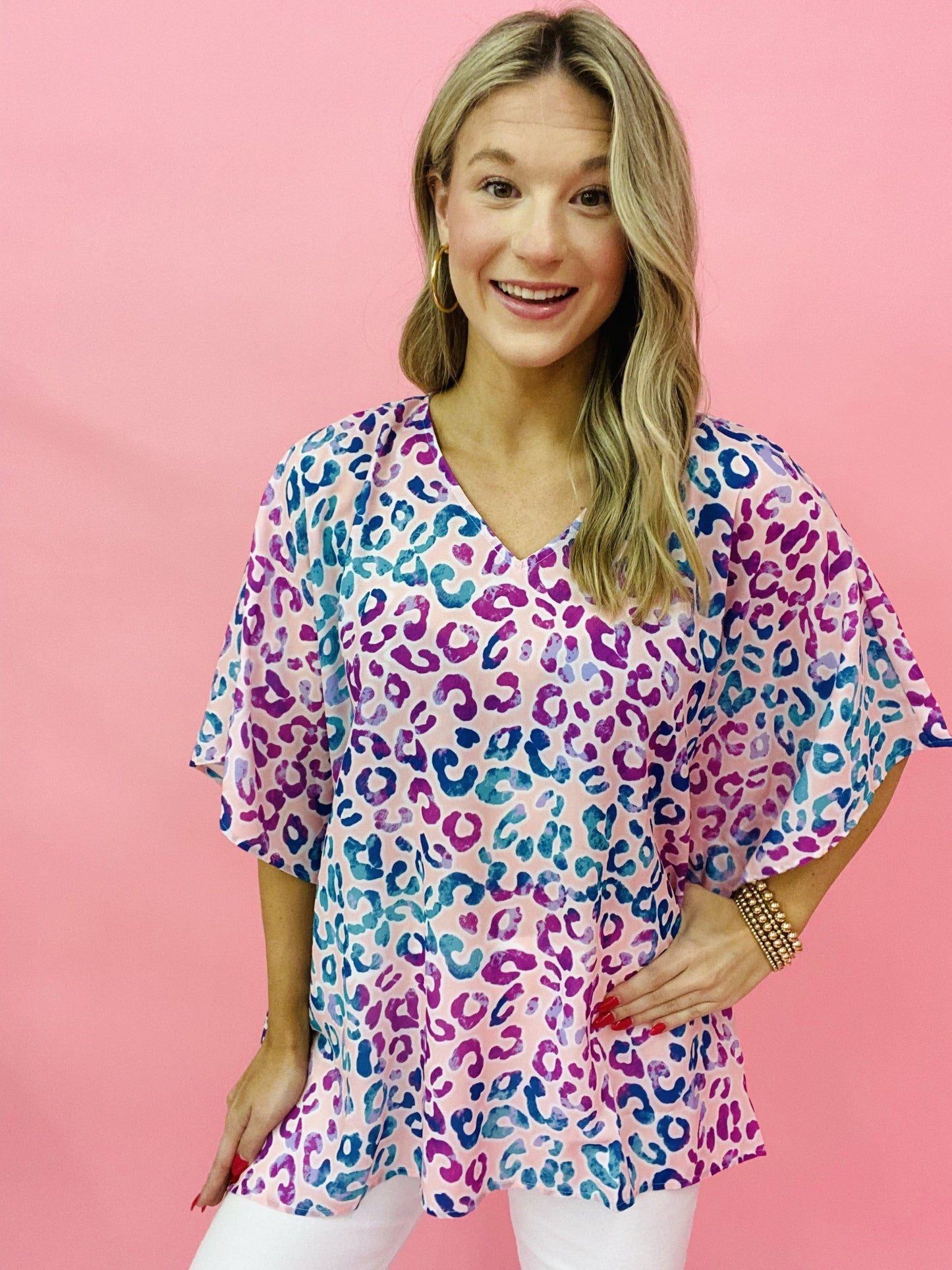The Cora Poncho Top-All Sizes