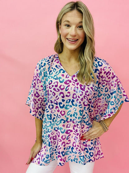 The Cora Poncho Top-All Sizes