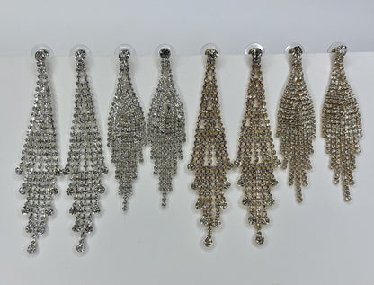 The Stud Chandelier Earrings-4 Options