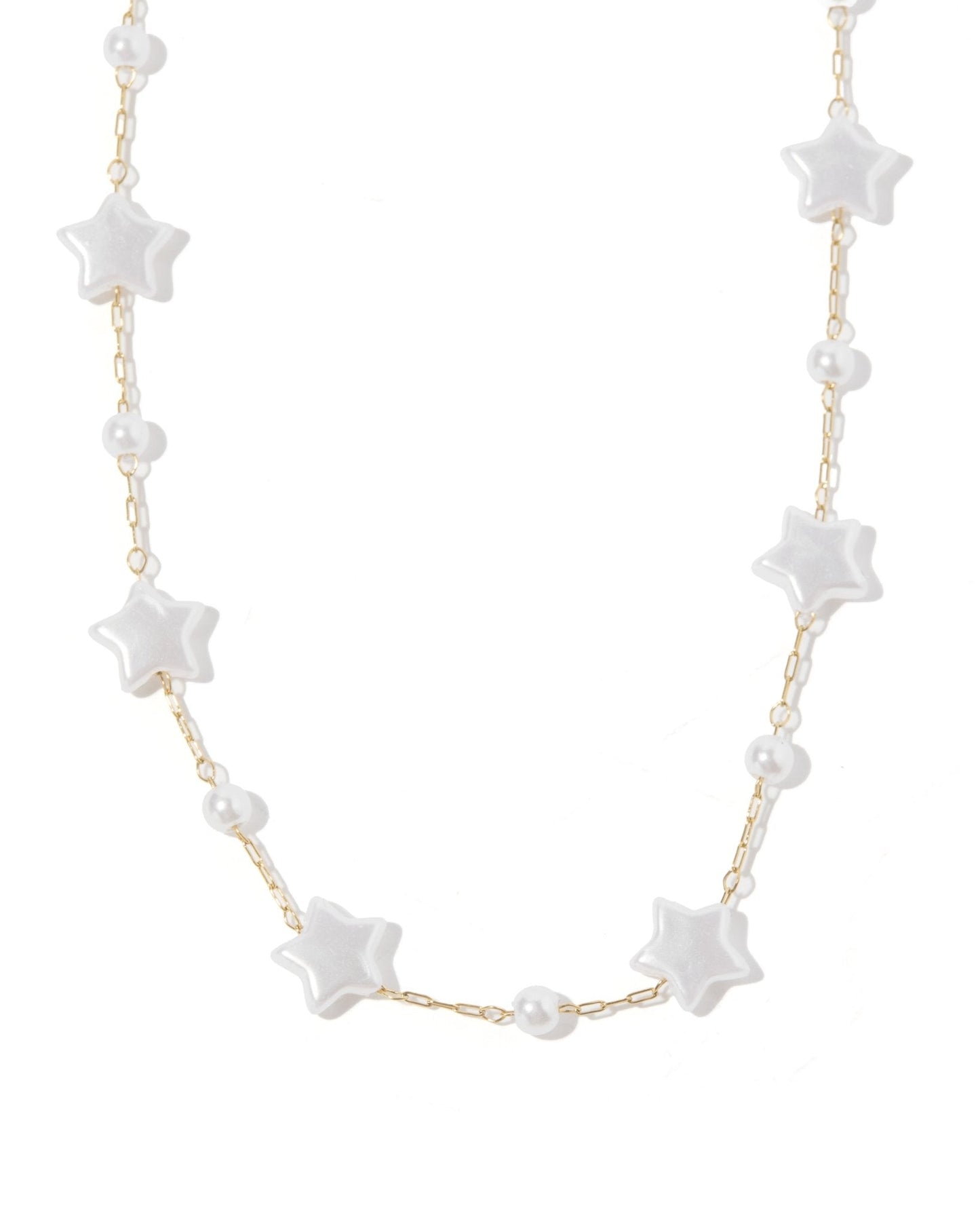 Necklace - Aster Star Pearl