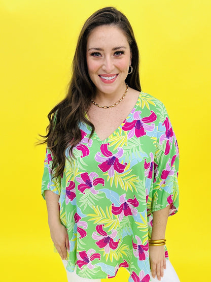 The Waikiki Poncho Top