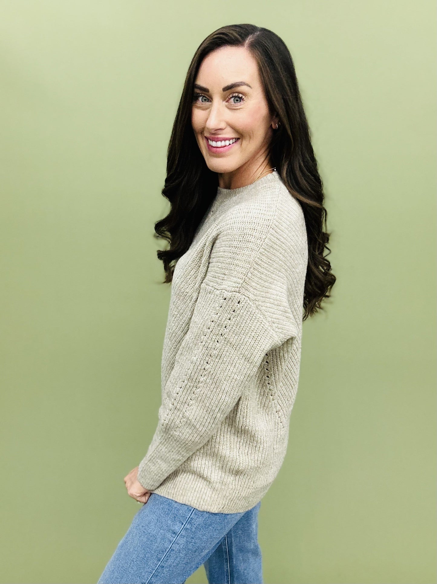 The Rainey Sweater in 2 Colors/AS