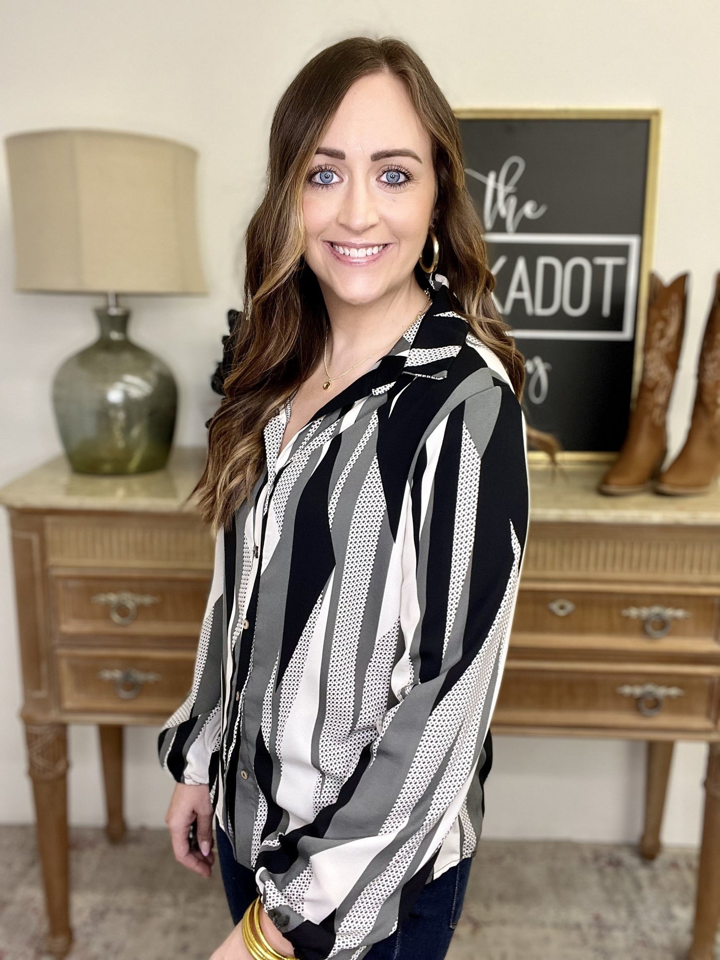 The Bucket List Blouse
