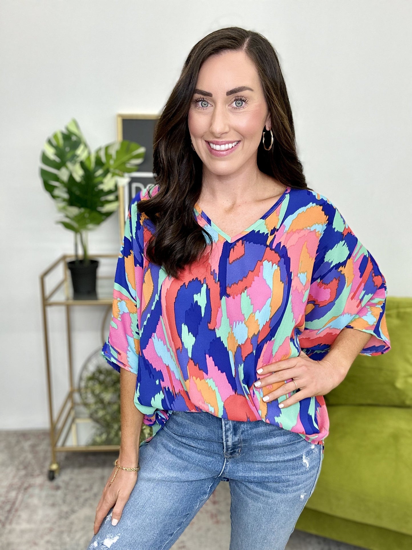 The Free Spirit Poncho Top - AS