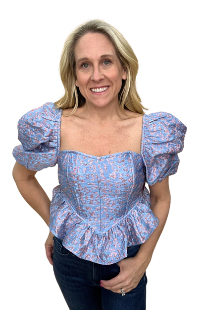 The Chloe Spotted Top