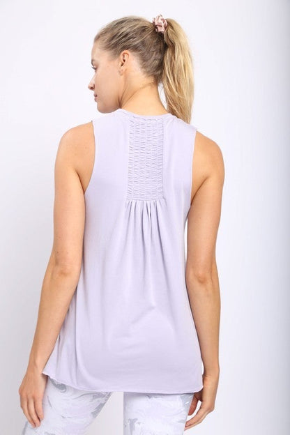 Shirred Tank in 3 Colors
