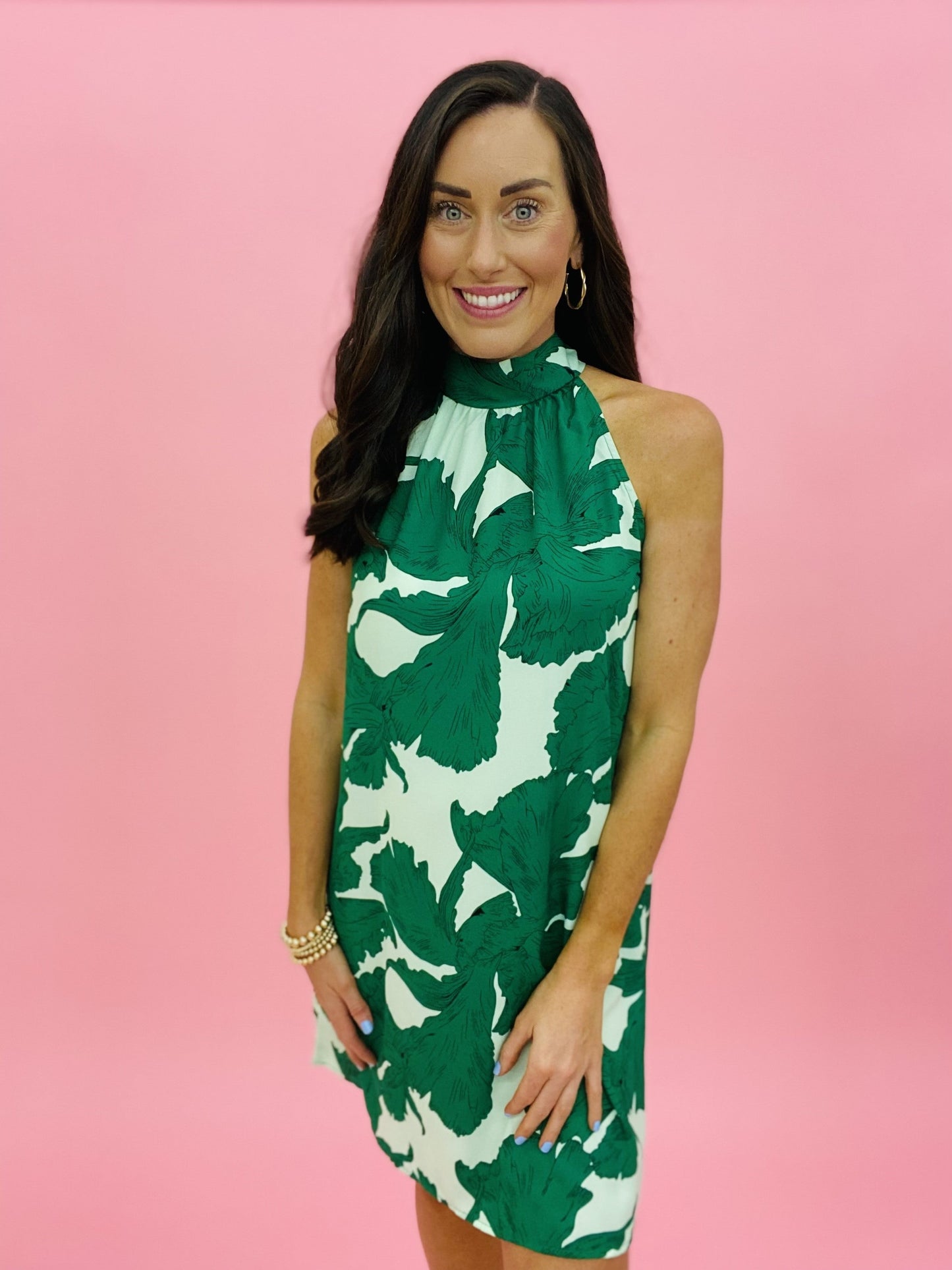 The Clearwater Halter Dress - 2 Colors/AS