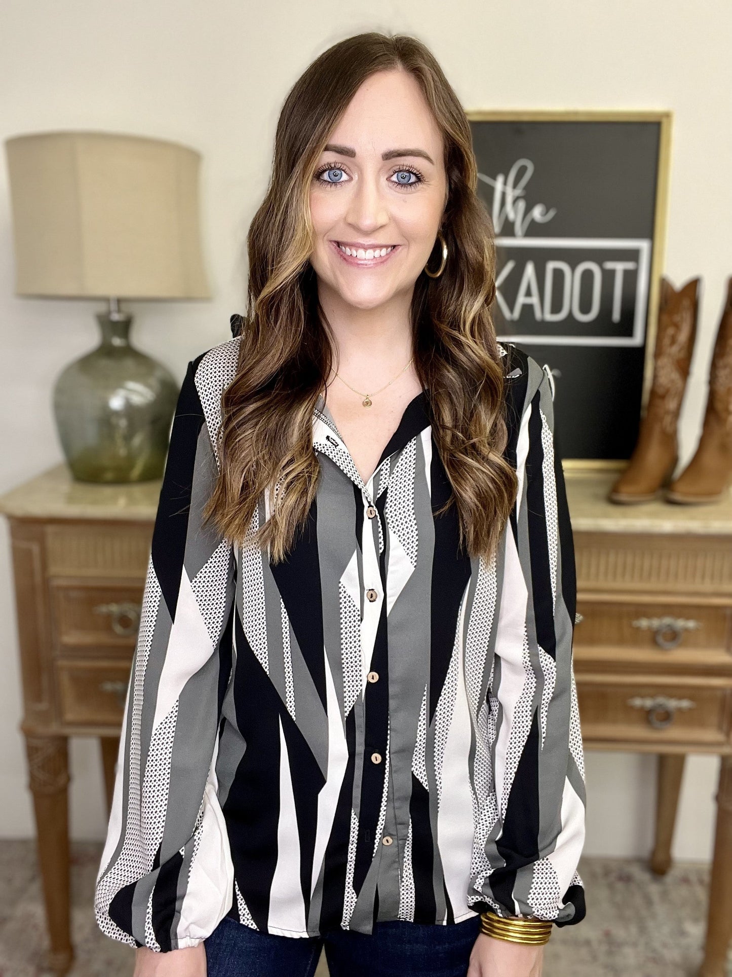 The Bucket List Blouse