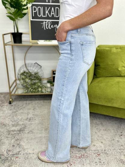 The Landri Wide Leg Jeans - AS