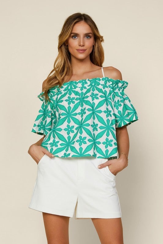 The Green Landry Top
