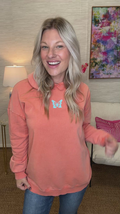 One Day You'll Look Back Oversized Hoodie