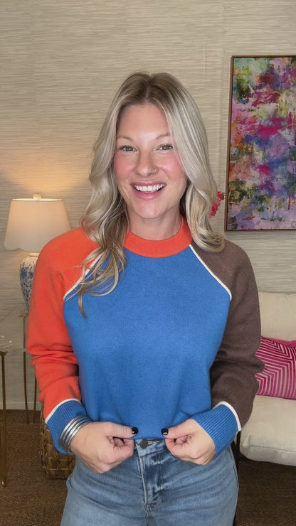 The Logan Sweater in Blue
