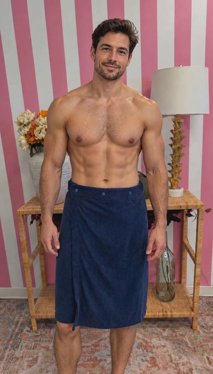 The Buckley Waist Towel Wrap-AS