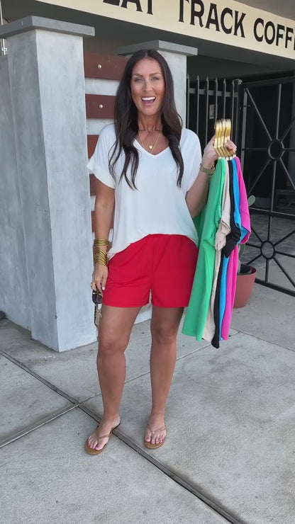 The Buckley Patty Cuff Tee - 8 Colors