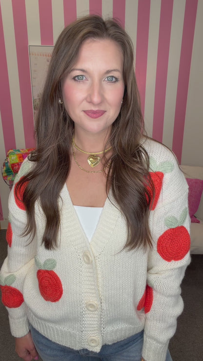 The Bold Fruit Cardigan-AS