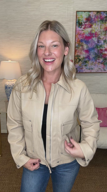 The Faux Sand Jacket