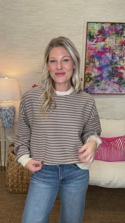 The Couture Pullover in Mocha