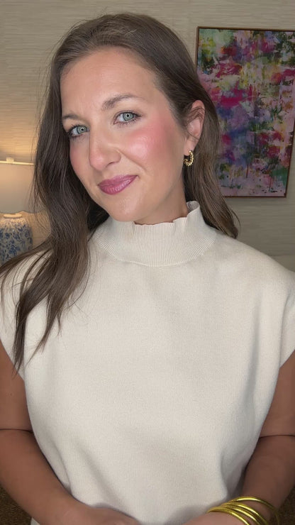 The Class Sweater in Oatmeal