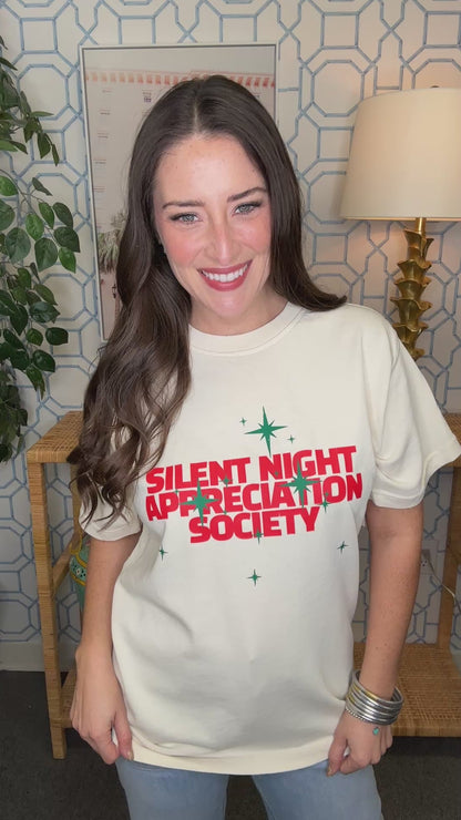 The Silent Night Appreciation Society Tee