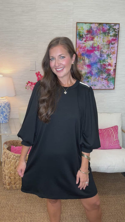 The Sideways Dress in Black
